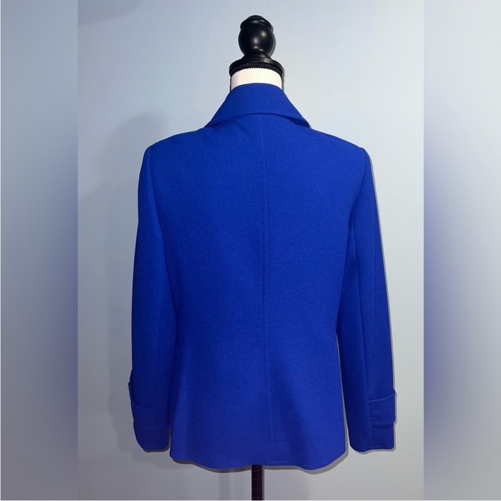 Laura Ashley- Blue button up coat - Picture 5 of 6